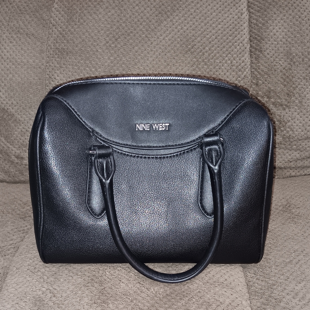 Nine West Black Satchel Bag
